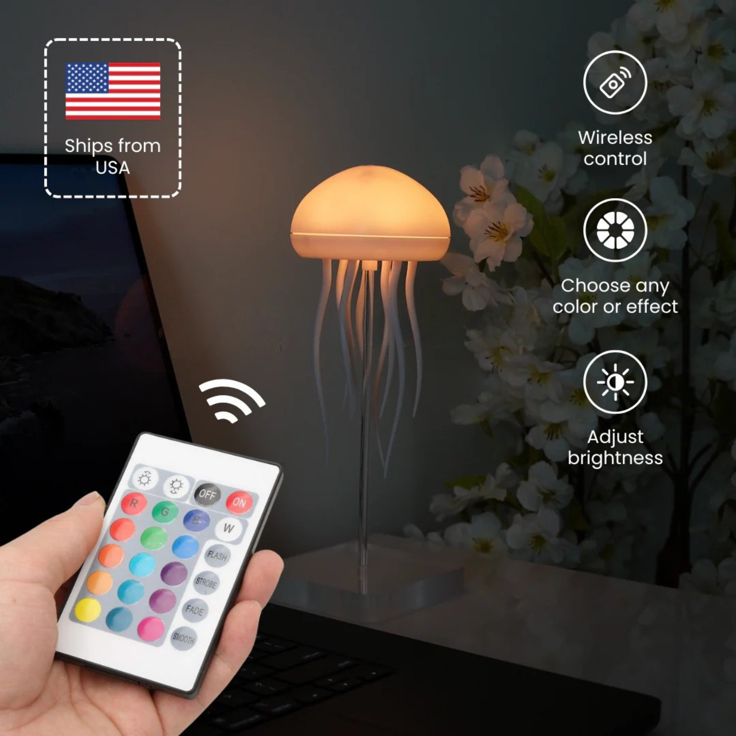 Trendfol Floating Jellyfish Lamp