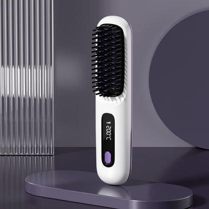 TRENDFOL™ Wireless Hair Straightening Comb
