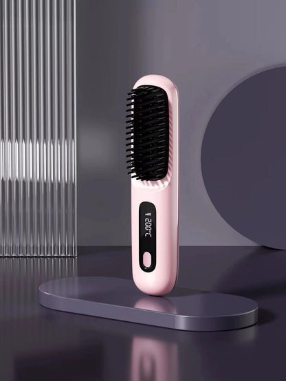 TRENDFOL™ Wireless Hair Straightening Comb